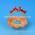 Portable ceramic Easter egg storage basket for promotion